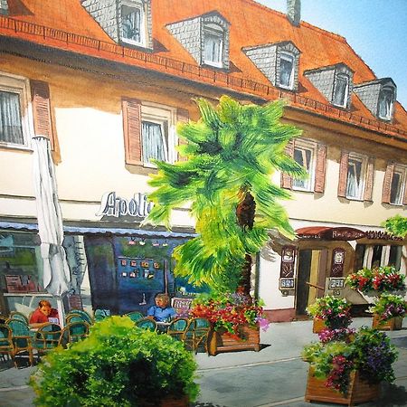 Hotel Am Schloss Darmstaedter Hof 바트 홈부르크 포어 데어 회에 외부 사진